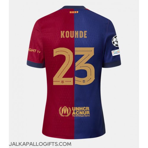 Barcelona Jules Kounde #23 Kotipaita 2024-25 Lyhythihainen